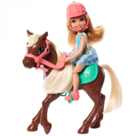 Barbie Club Chelsea Lekesett - Chelsea med ponni