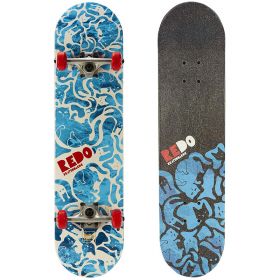 Redo Skateboard - Blå Katter