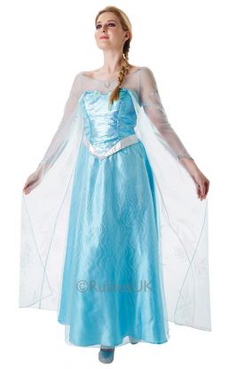 Disney Elsa Kostyme - Voksen