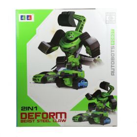 Robot 2-i-1 Deformed - Grønn