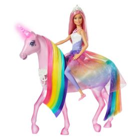 Barbie Dreamtopia Dukkesett - Magisk Enhjørning og Prinsesse