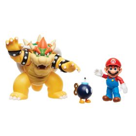 Super Mario Figur - Bowser's Lava Battle Sett