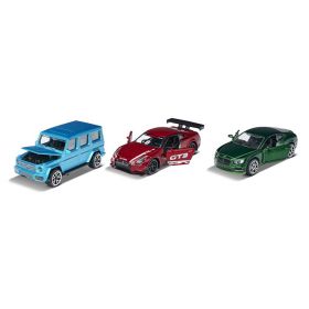Majorette Limited Edition Serie 7 - Bentley, Mercedes-Benz & Nissan GT