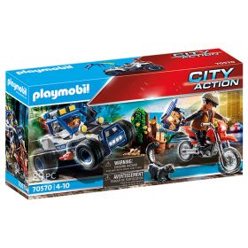 Playmobil City Action - Politi-terrengbil: Jakt på skatterøver 70570