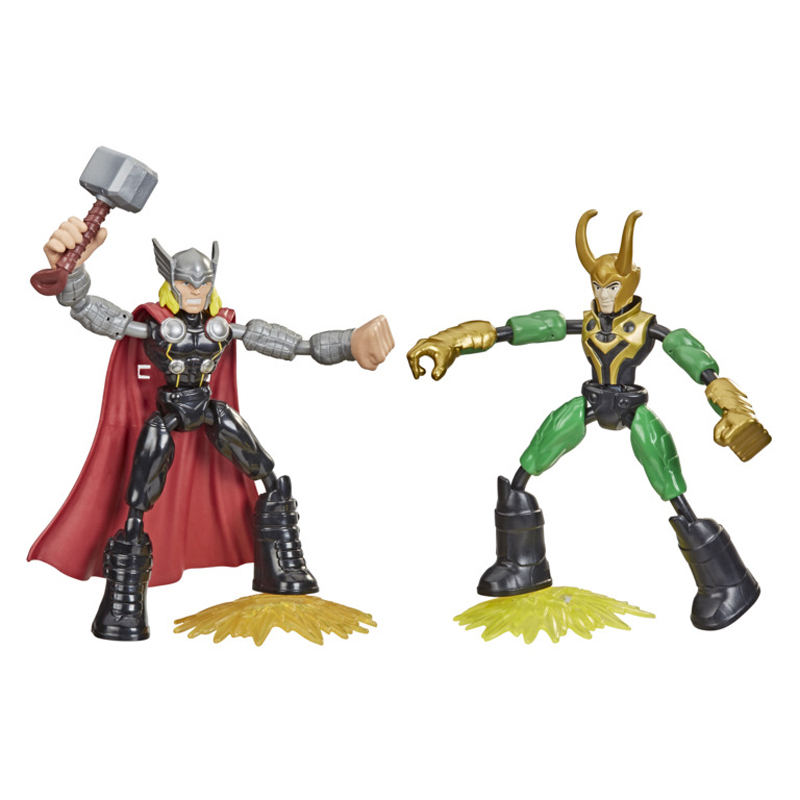 Marvel Avengers Bend and Flex figursett 15 cm - Thor vs Loki