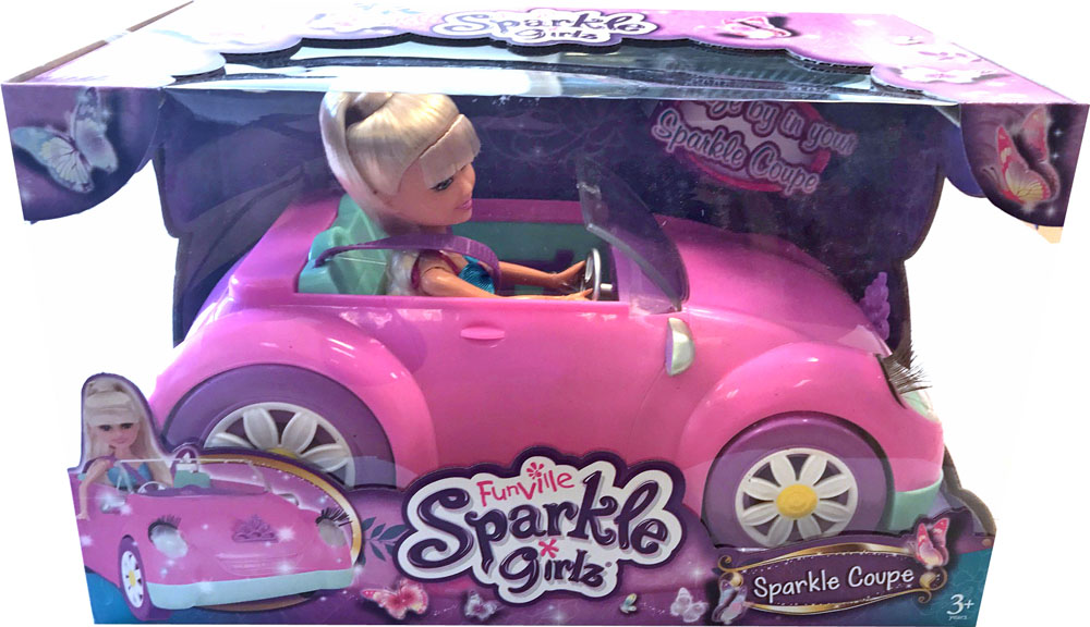 Sparkle Girlz - Sparkle Cabriolet med dukke