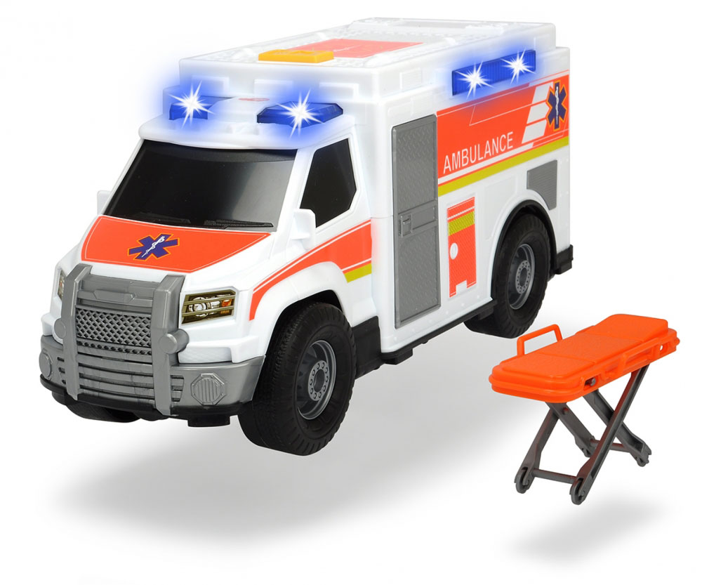 Dickie Toys - Ambulanse med lyd og lys 30 cm