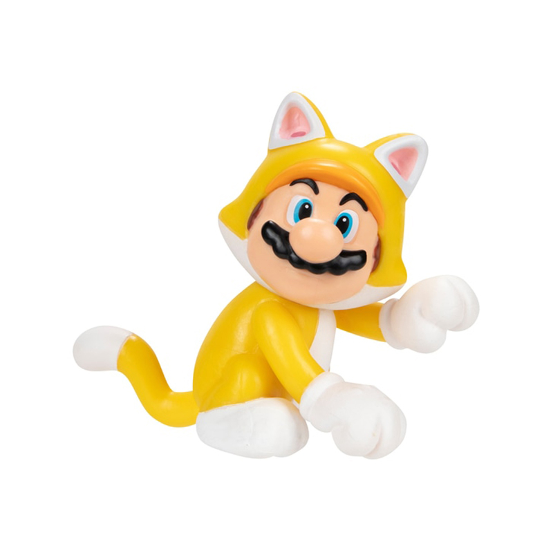Nintendo Super Mario figur 6 cm - Cat Mario