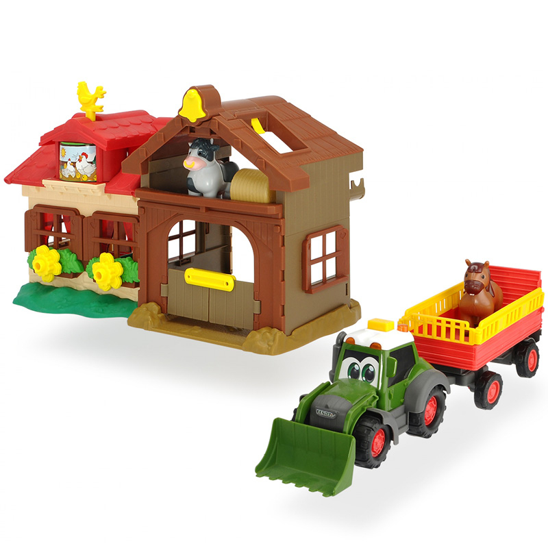 Dickie Toys ABC Bondegård med traktor lekesett